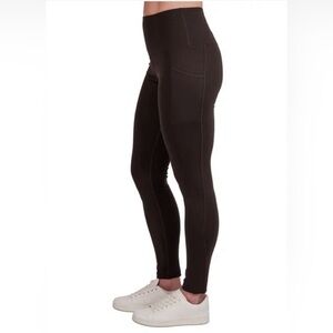 Tuff Athletics Yoga Leggings Brown NWT